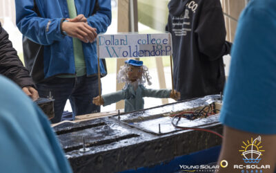 Regen kan de pret niet drukken voor de scholen binnen het Sterk Techniek Onderwijs Noord Groningen