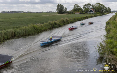Slotdag van de Tweede Zonneboot Elfstedentocht